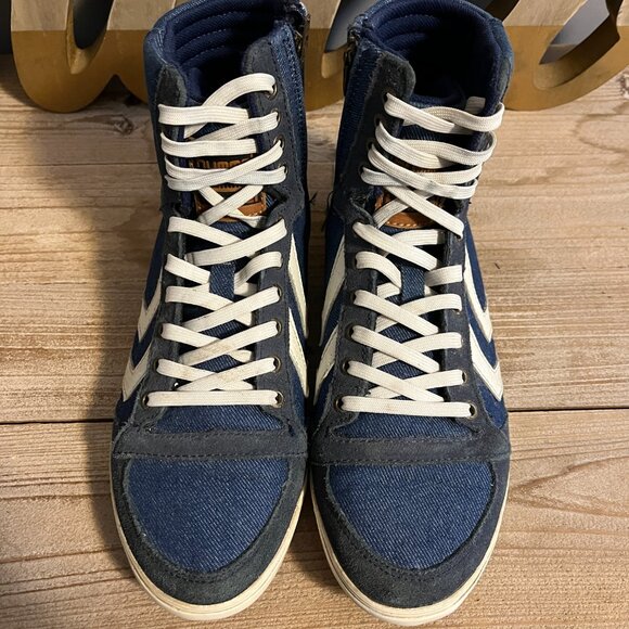 Hummel High Top Lifestyle Sneaker Shoes Trainers Size EUR 37(US 5) MEN"S - Picture 2 of 11